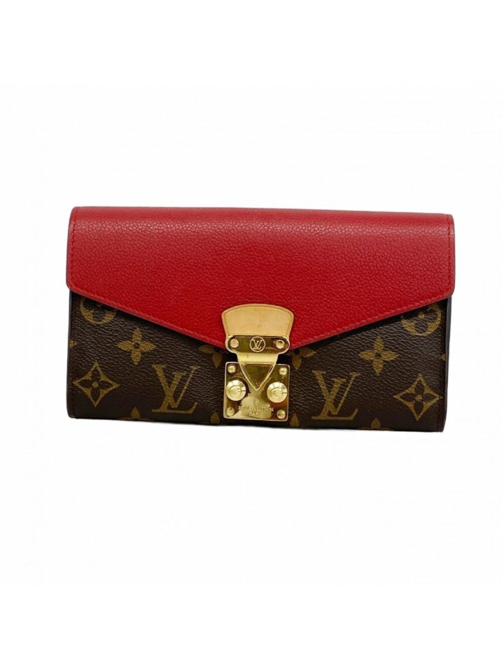 Louis Vuitton Wallet Monogram Portefeuille Pallas Cerise